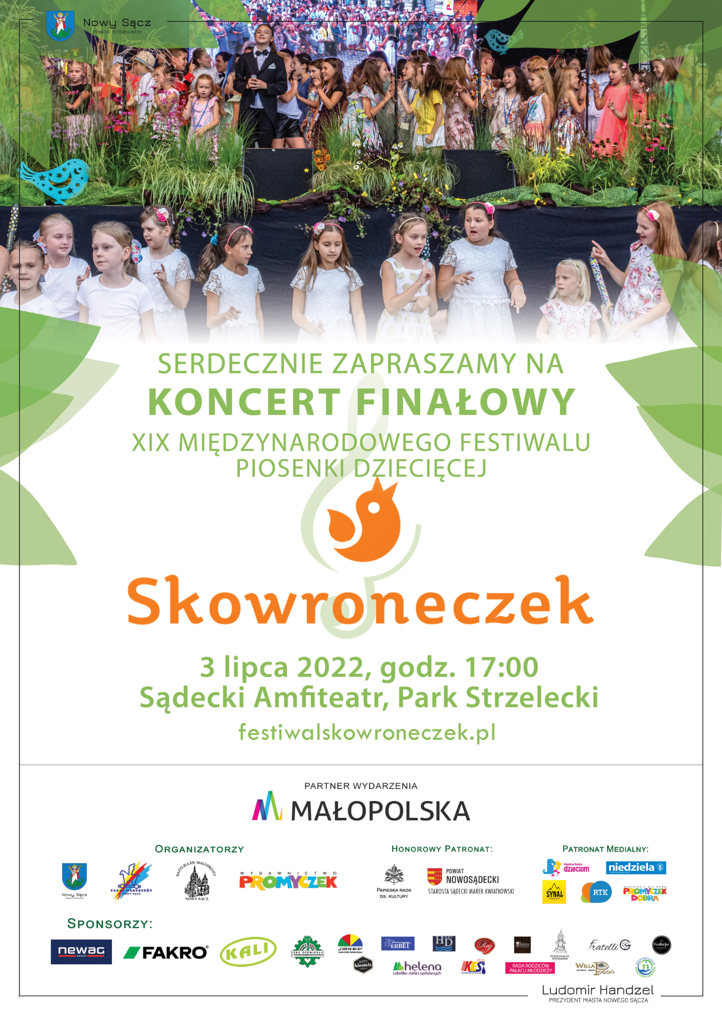 Koncert finałowy Festiwalu "Skowroneczek" 2022